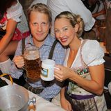 Sandy Meyer-Wölden und Oliver Pocher