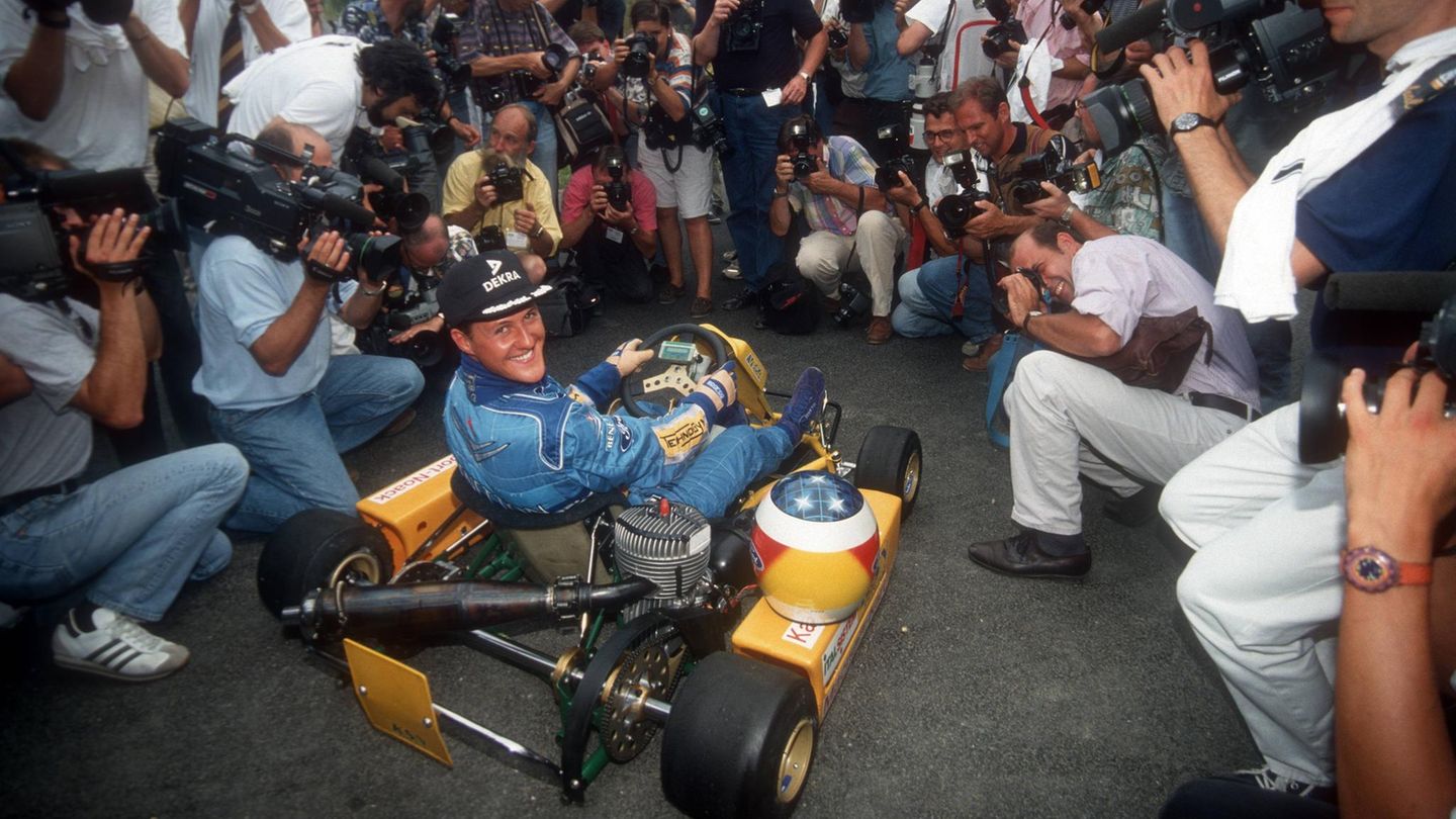 Michael Schumacher 1994 in Kerpen