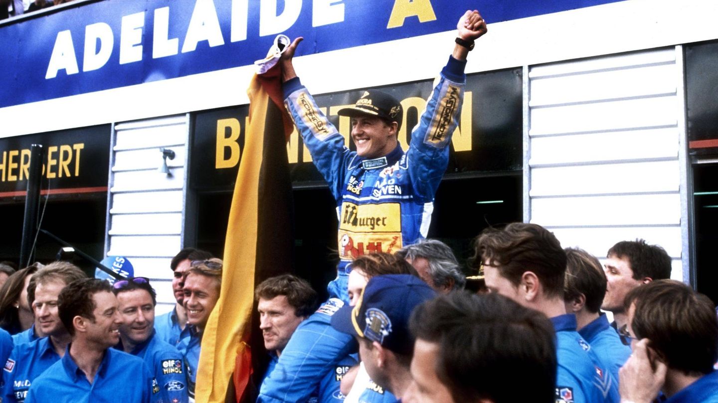 Formula 1: How Michael Schumacher became world champion for the first time in 1994