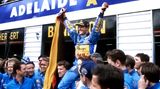 Michael Schumacher feiert seinen ersten WM-Titel