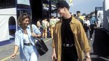 Schumacher mit Freundin Corinna in Imola vor dem Rennen am 1. Mai. Es sollte eines der schlimmsten Grand-Prix-Wochenenden in der Geschichte der Formel 1 werden