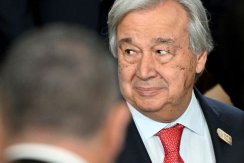 UN-Generalsekretär António Guterres in Baku