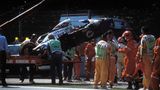 Michael Schumacher und Ayrton Senna