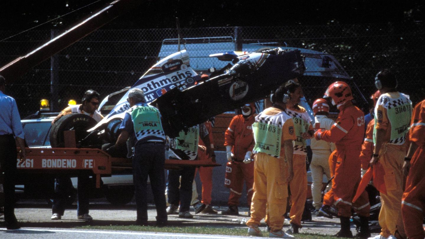 Michael Schumacher und Ayrton Senna