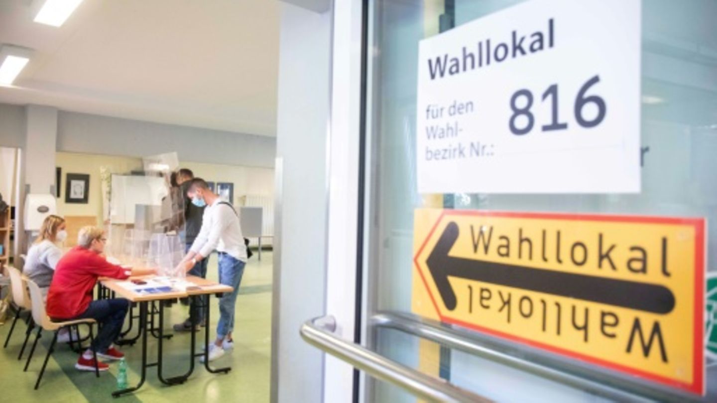 Wahllokal in Berlin