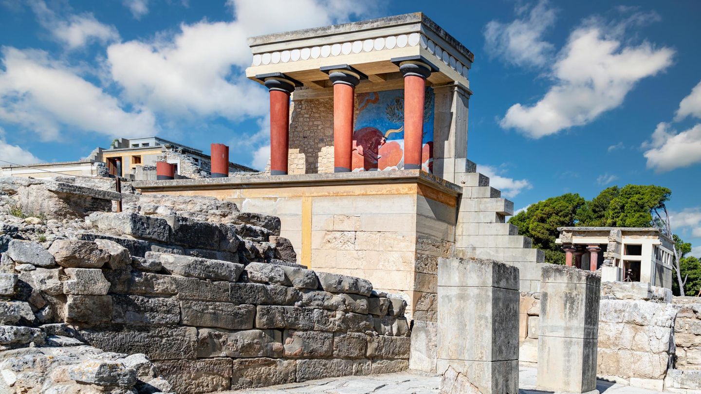 Ruinen des Palast von Knossos