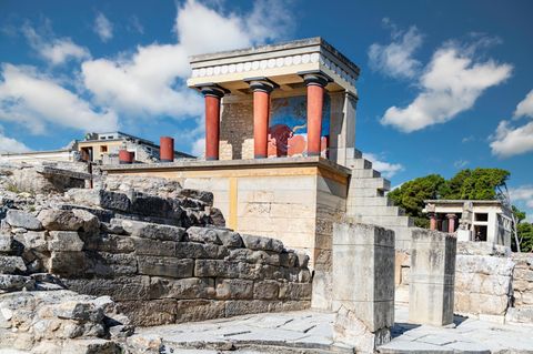 Ruinen des Palast von Knossos