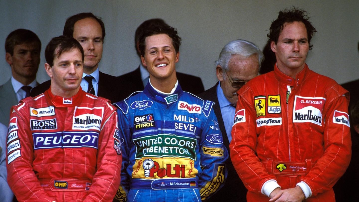 Drei Wochen nach Imola siegt Schumacher auch in Monaco