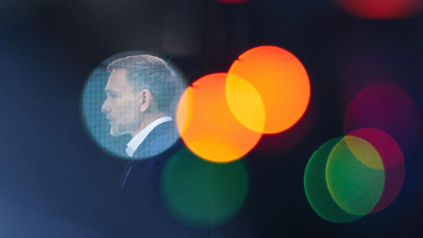 Lindner hinter Ampelfarbigen Bouquet Flecken