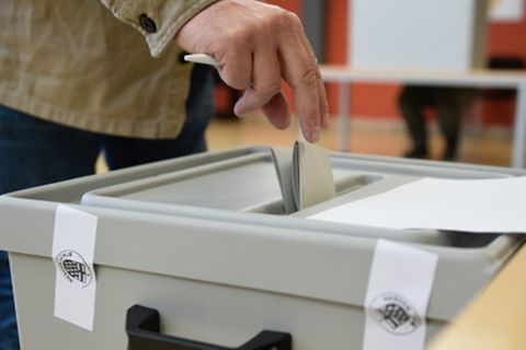 Wähler bei früherer Stimmabgabe