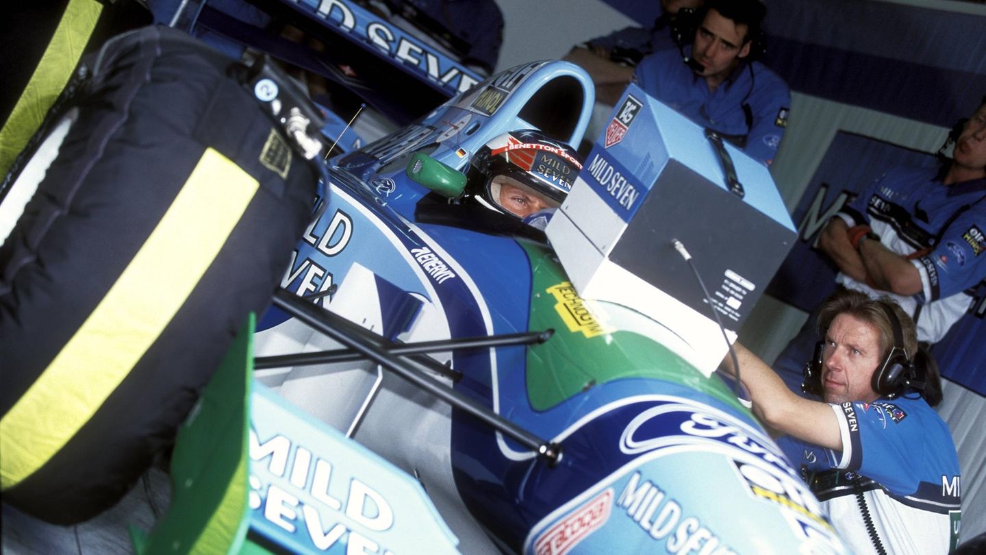 Michael Schumacher in Adelaide