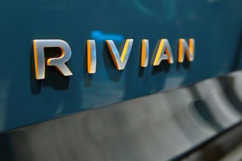 Logo von Rivian