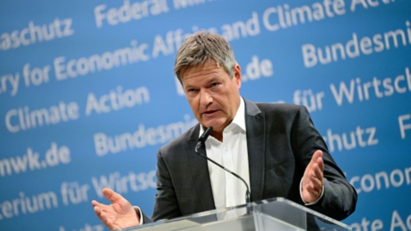 Robert Habeck im Wirtschaftsministerium