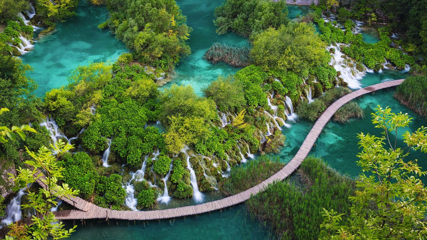 Nationalpark Plitvicer Seen Kroatien