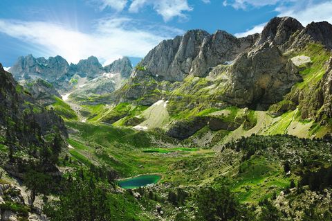 Bergseen in den Albanischen Alpen