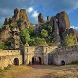 Festung Bulwark in den Belogradchik Felsen in Bulgarien