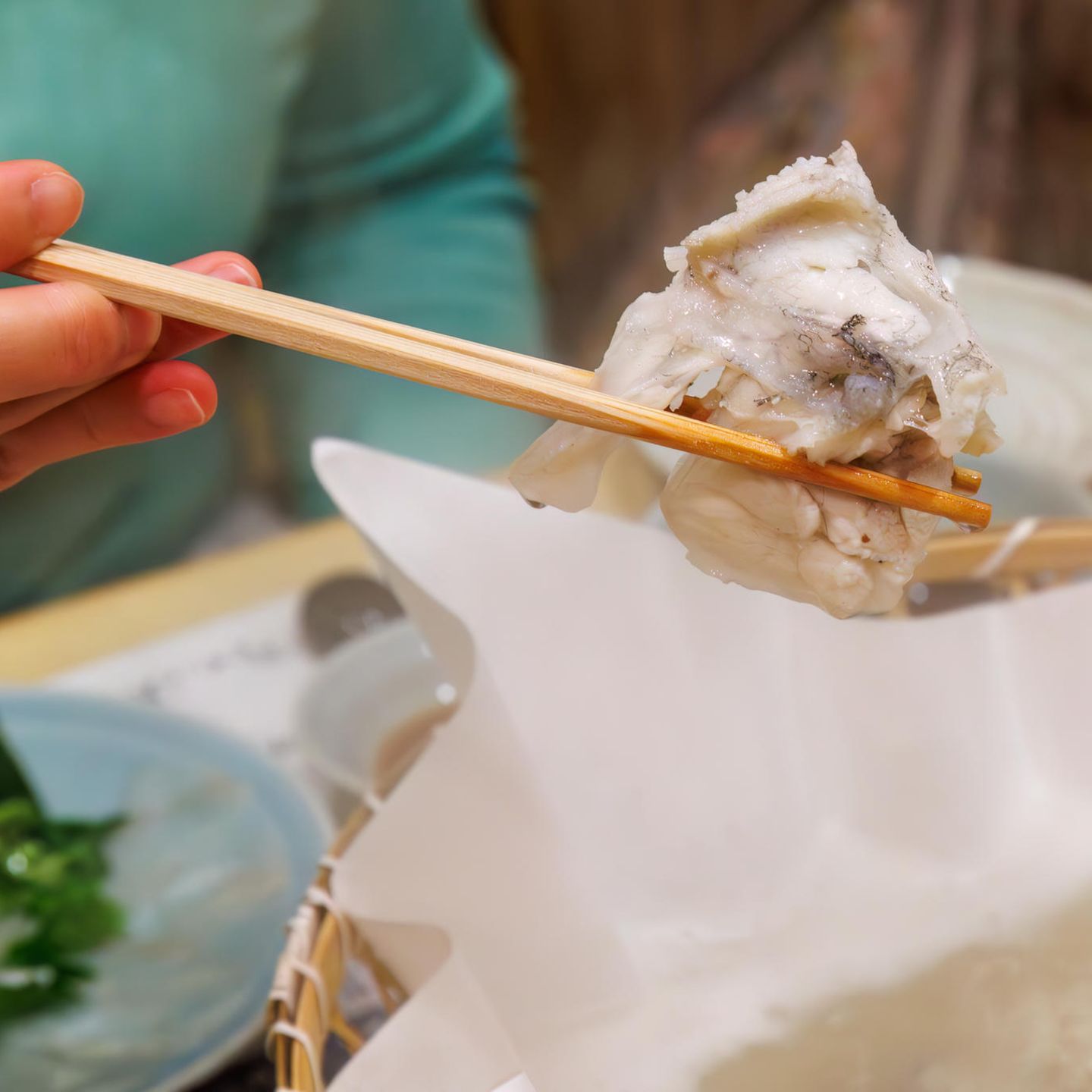 Fugu, die Delikatesse aus Kugelfischfleisch