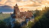 Burg Dracula Bran in der Stadt Bran Rumänien