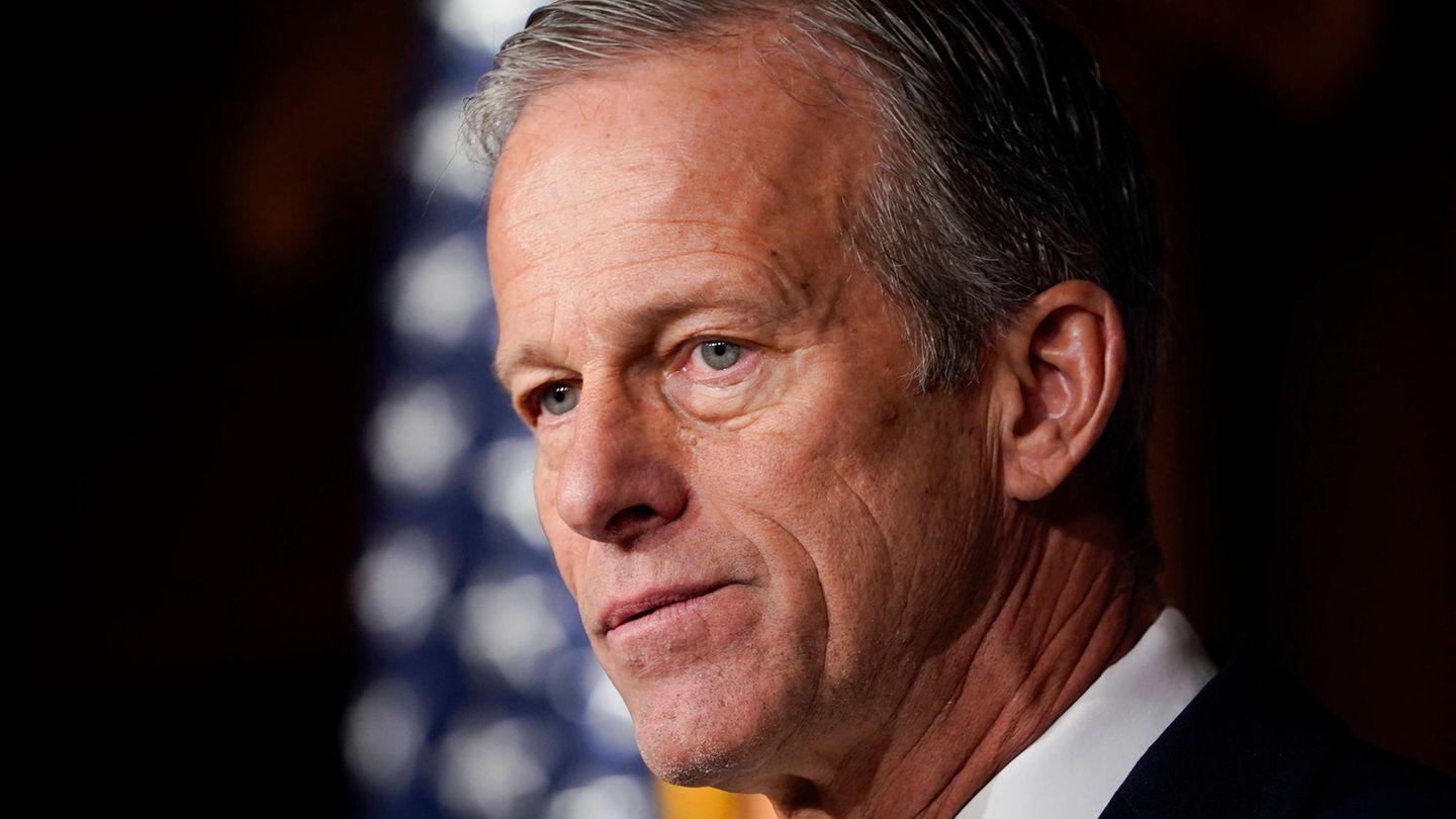 John Thune becomes the new Republican leader in the US Senate