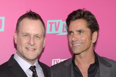 Dave Coulier (links) machte seine Erkrankung öffentlich. Sein "Full House"-Kollege John Stamos gab sich bewegt