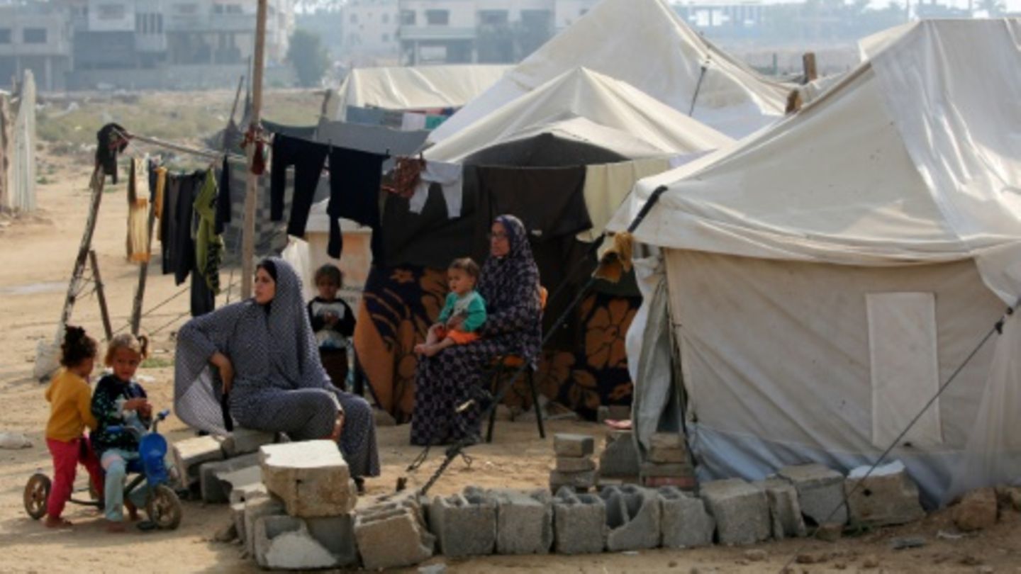 Geflüchtete im Gazastreifen