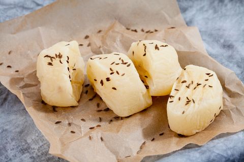 Mit nur 1% Fett ist der Hessische Handkäse zumindest bei Sportlern beliebt