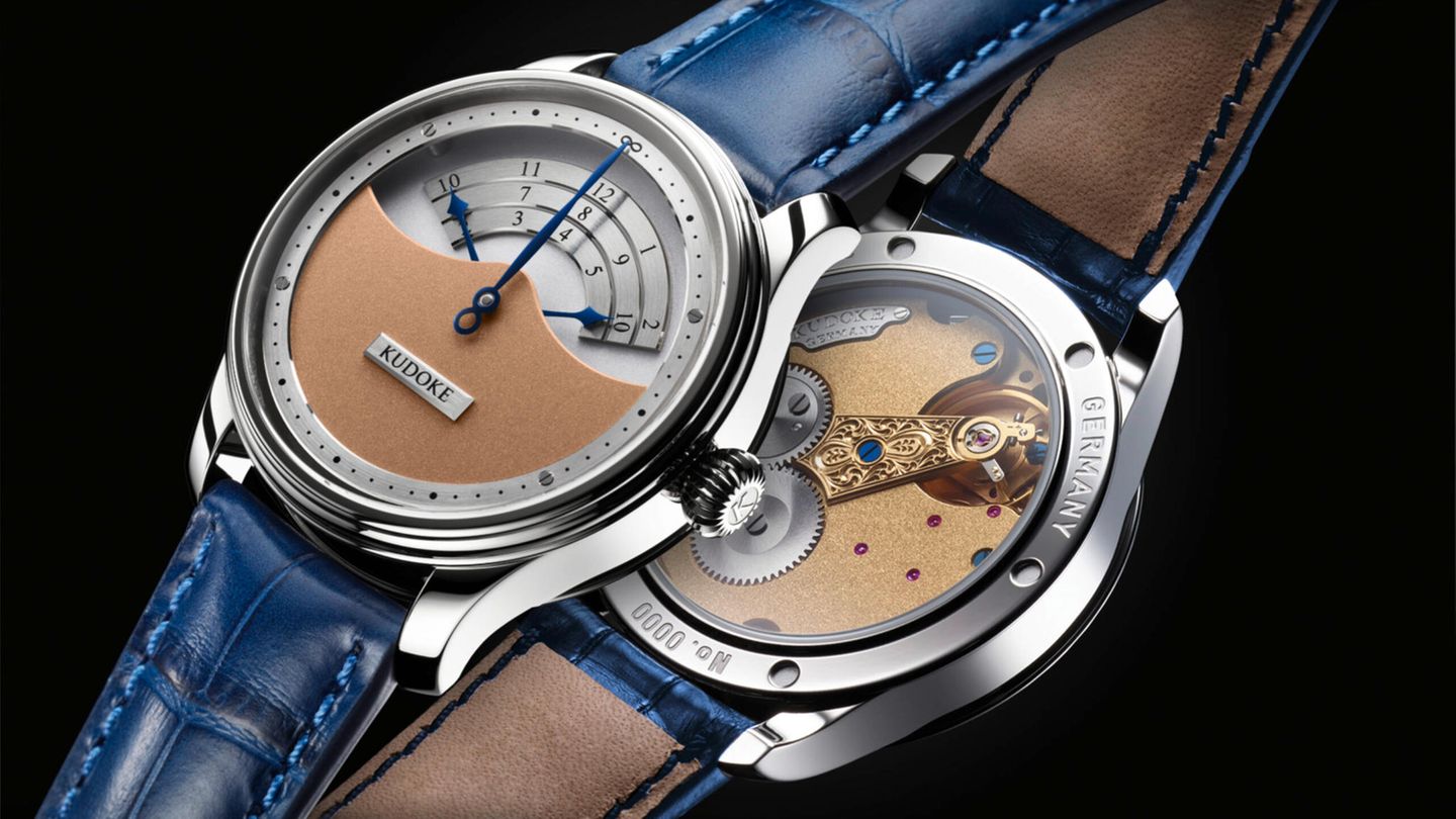 Uhr GPHG Kudoke 3 Salmon