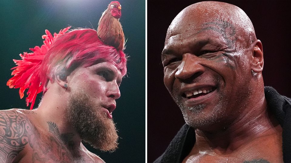 Jake Paul trainiert vor seinem Boxkampf gegen Mike Tyson