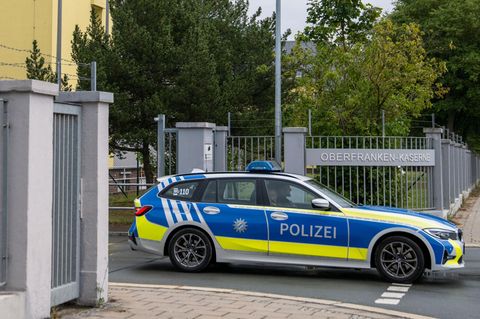 Bundeswehr-Kaserne in Hof in Oberfranken