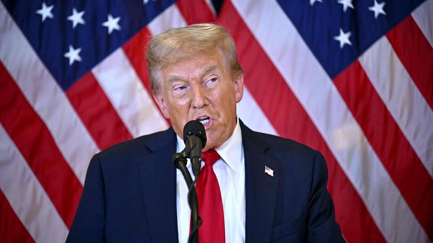 Bald ist er zurück im Weißen Haus: der 45. und 47. US-Präsident Donald Trump
