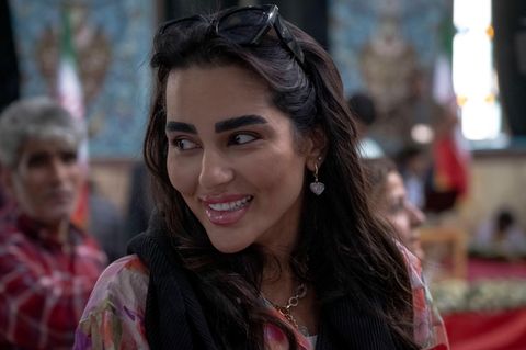 Iranierin Kopftuch