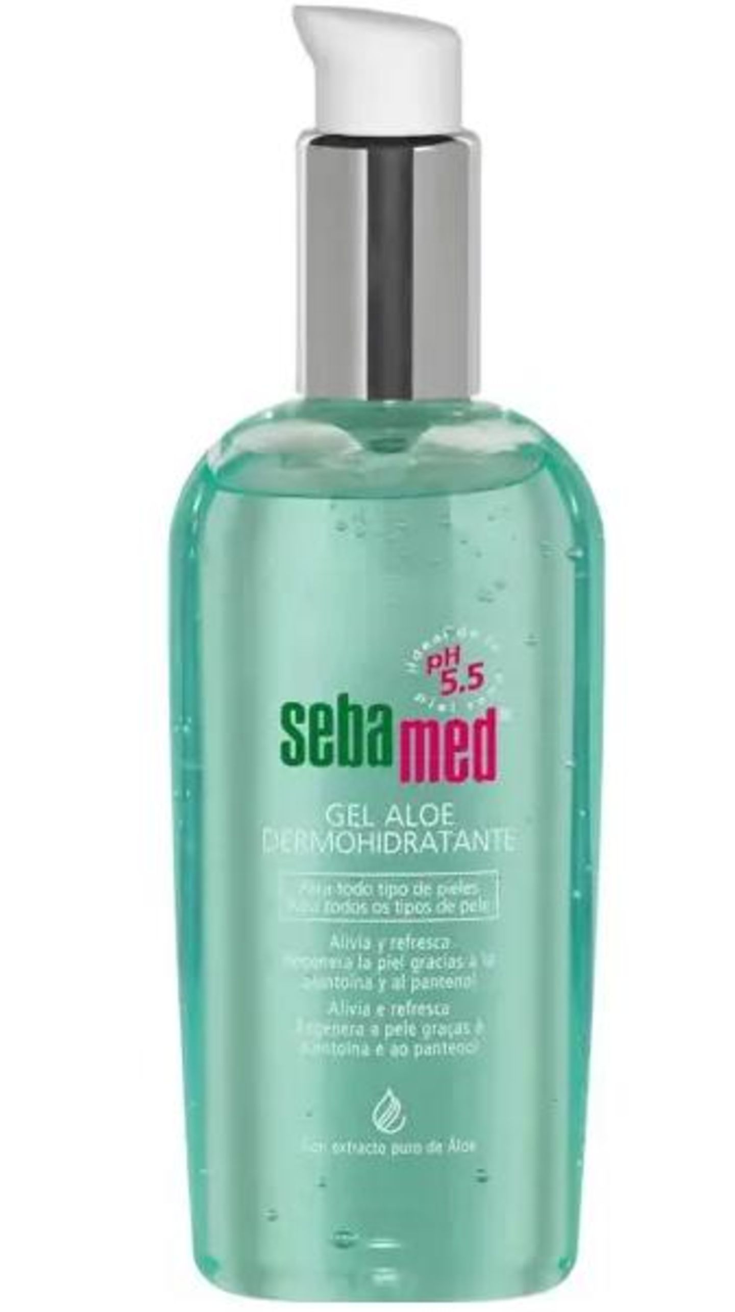 Trockene Haut im Winter? Sebamed will da mit der feuchtigkeitsspendenden Pflanze schlechthin gegensteuern: Der Aloe Vera. Die ist reich an Vitamin A, C, D und E, Enzymen, Mineralien und essentiellen Aminosäuren. Sebamed kombiniert die Pflanzenkraft in seinem Dermohydrierenden Aloe Gel mit Panthenol und Allantoin, die zusätzlich beanspruchte Haut revitalisieren und so in jeder Jahrszeit für geschmeidige, pralle Haut sorgen.