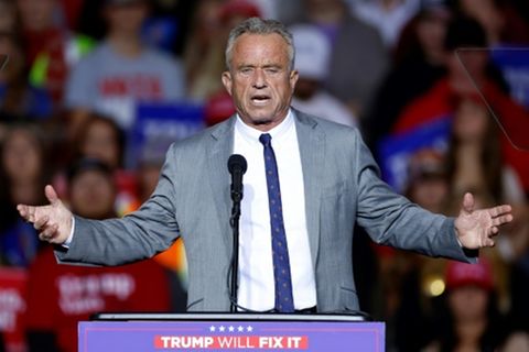 Robert Kennedy Jr. bei einer Trump-Wahlkampfveranstaltung