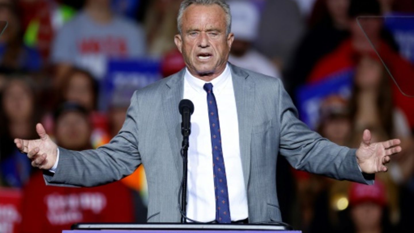 Robert Kennedy Jr. bei einer Trump-Wahlkampfveranstaltung