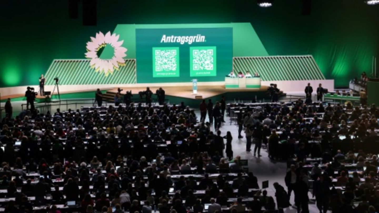 Grünen-Parteitag in Wiesbaden
