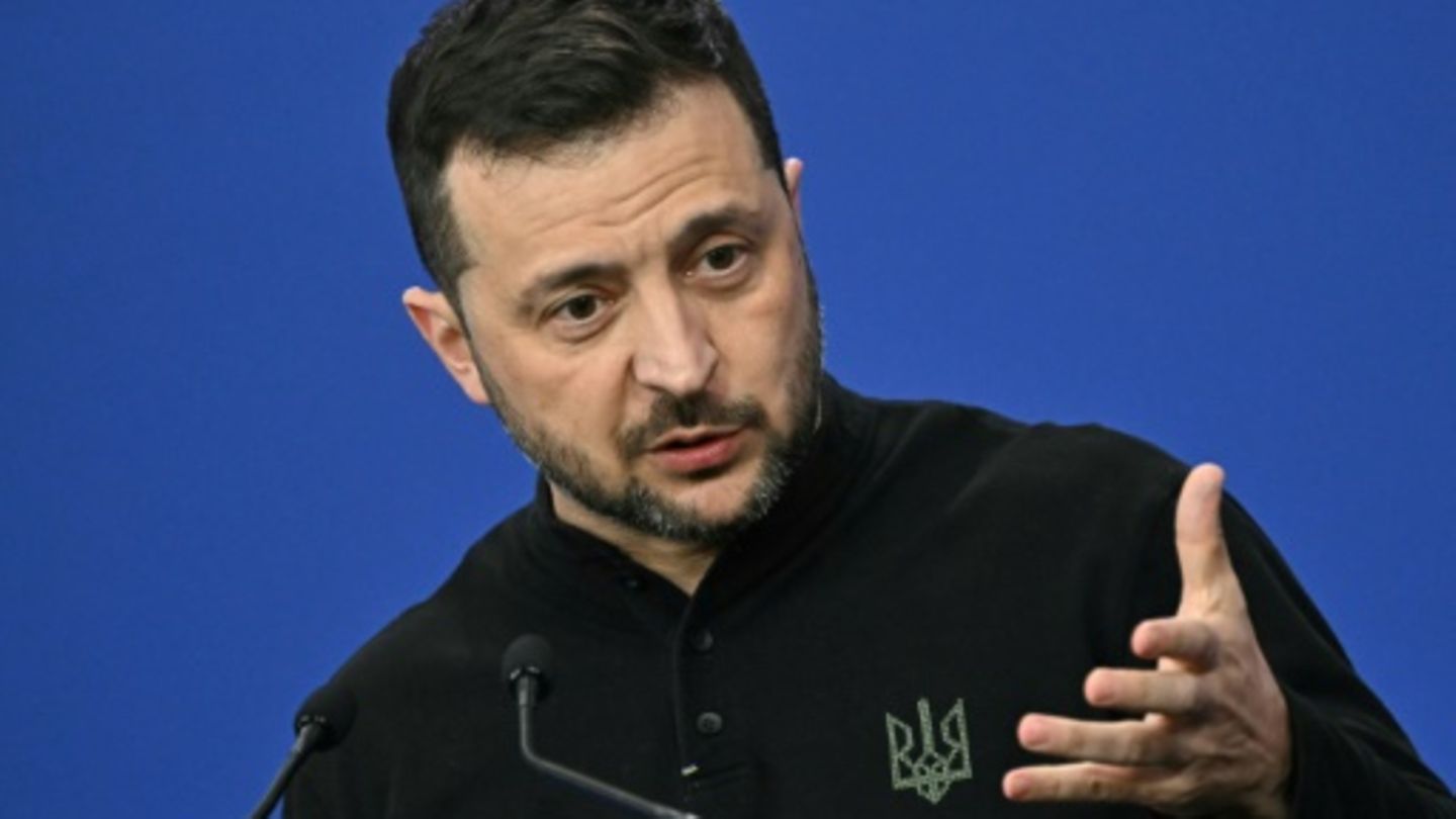 Der ukrainische Präsident Wolodymyr Selenskyj