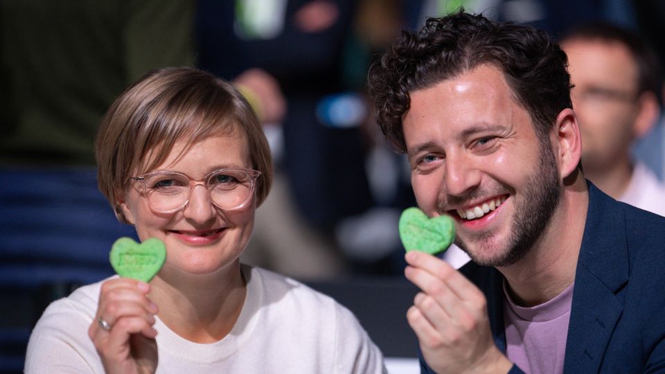 Franziska Brantner und Felix Banaszak, Grüne Franziska Brantner und Felix Banaszak, Grüne
