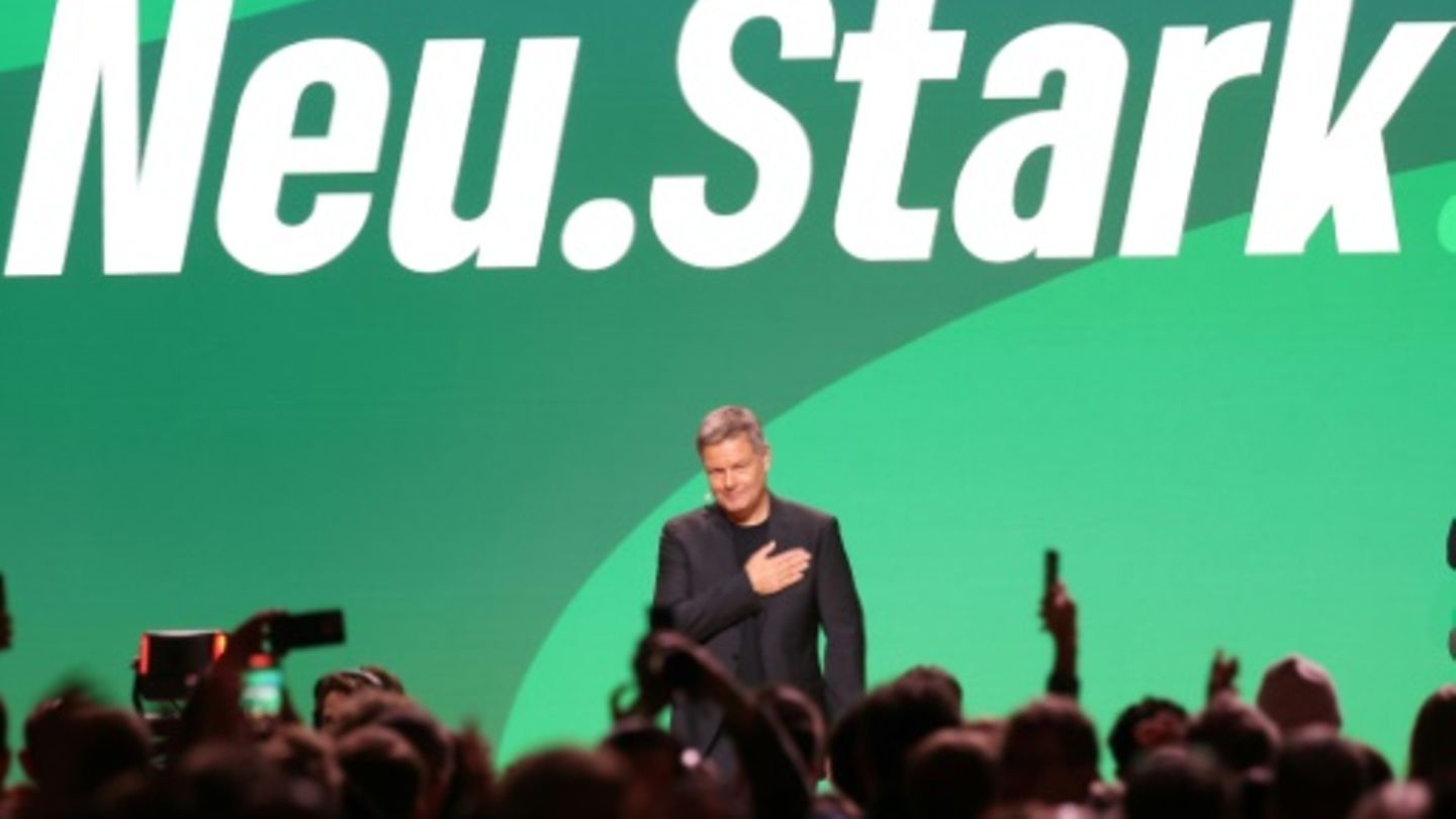 Habeck bei Parteitag in Wiesbaden
