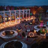 Weihnachtsmarkt im Erfurter Geopark