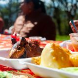 Seltsamste Lebensmittel: gebratenes Meerschweinchen mit Kartoffel