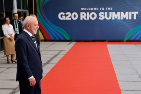 Gipfelgastgeber, Brasiliens Präsident Lula