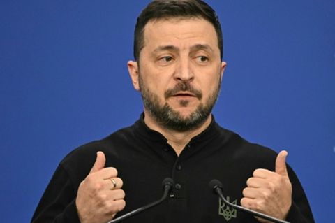 Der ukrainische Präsident Selenskyj