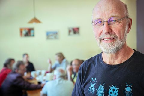 Armutsbeauftragter Florian Müller-Goldenstedt imTagesaufenthalt in Aurich
