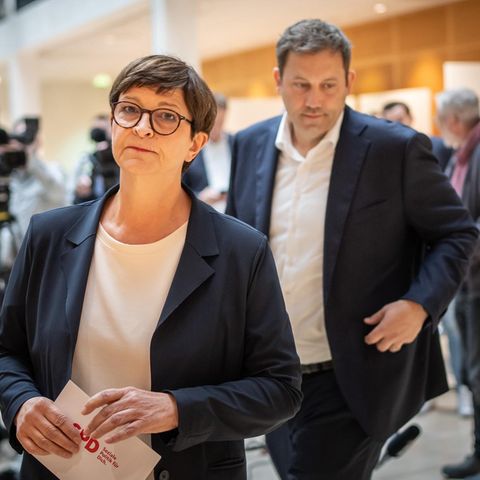 SPD-Spitzenduo Esken, Klingbeil: Der Führung ist die Debatte völlig entglitten