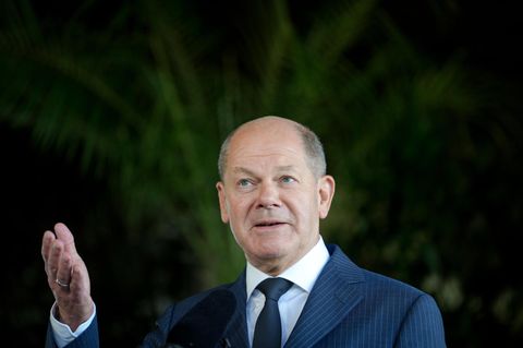 "Die Diskussion ist völlig okay": Olaf Scholz in Rio de Janeiro beim G20-Gipfel
