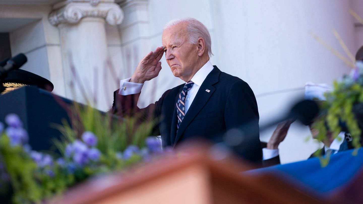 Joe Biden beim Veteranentag in Washington Joe Biden beim Veteranentag in Washington