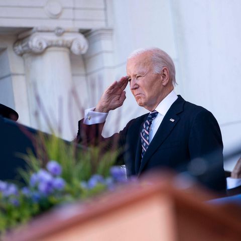 Joe Biden beim Veteranentag in Washington