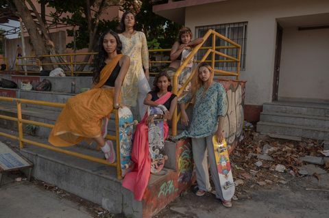 Indien Skaterinnen