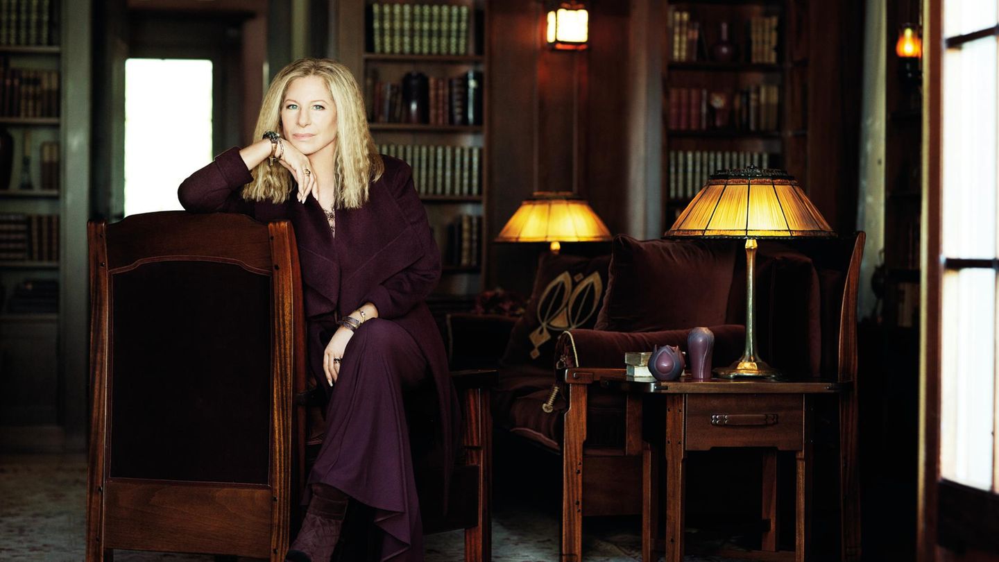 Barbra Streisand im Portrait Barbra Streisand im Portrait