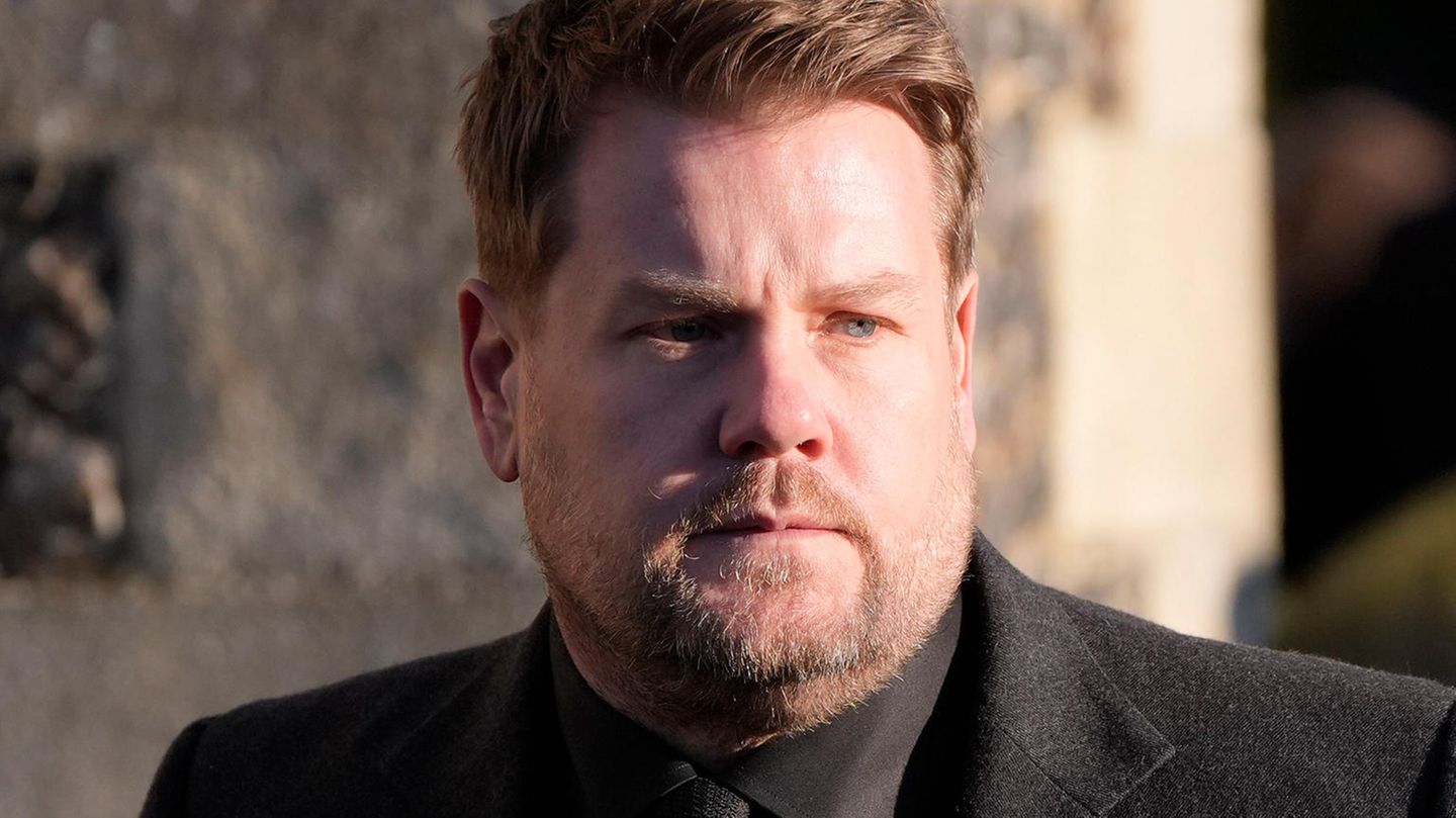 James Corden bei Trauerfeier von Liam Payne